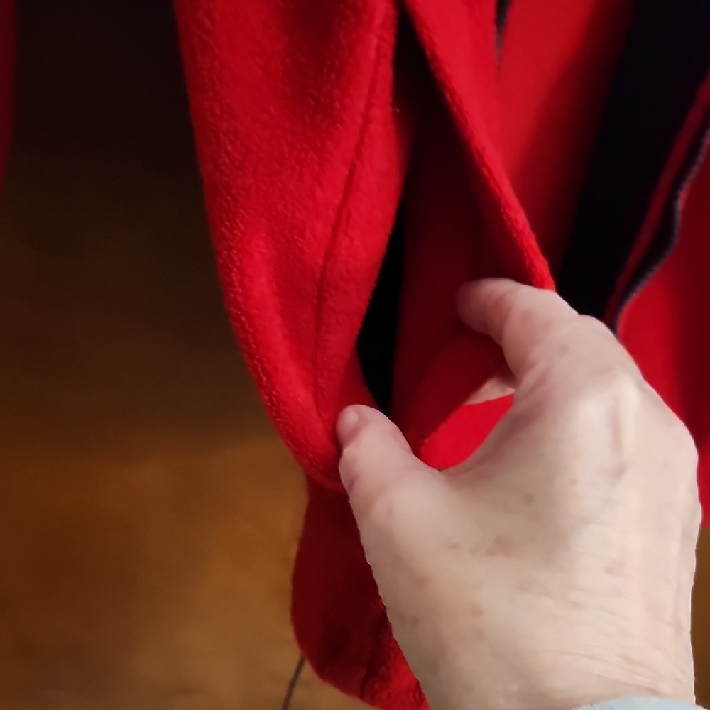 Red Fleece Jacket - Picture 3 of 7